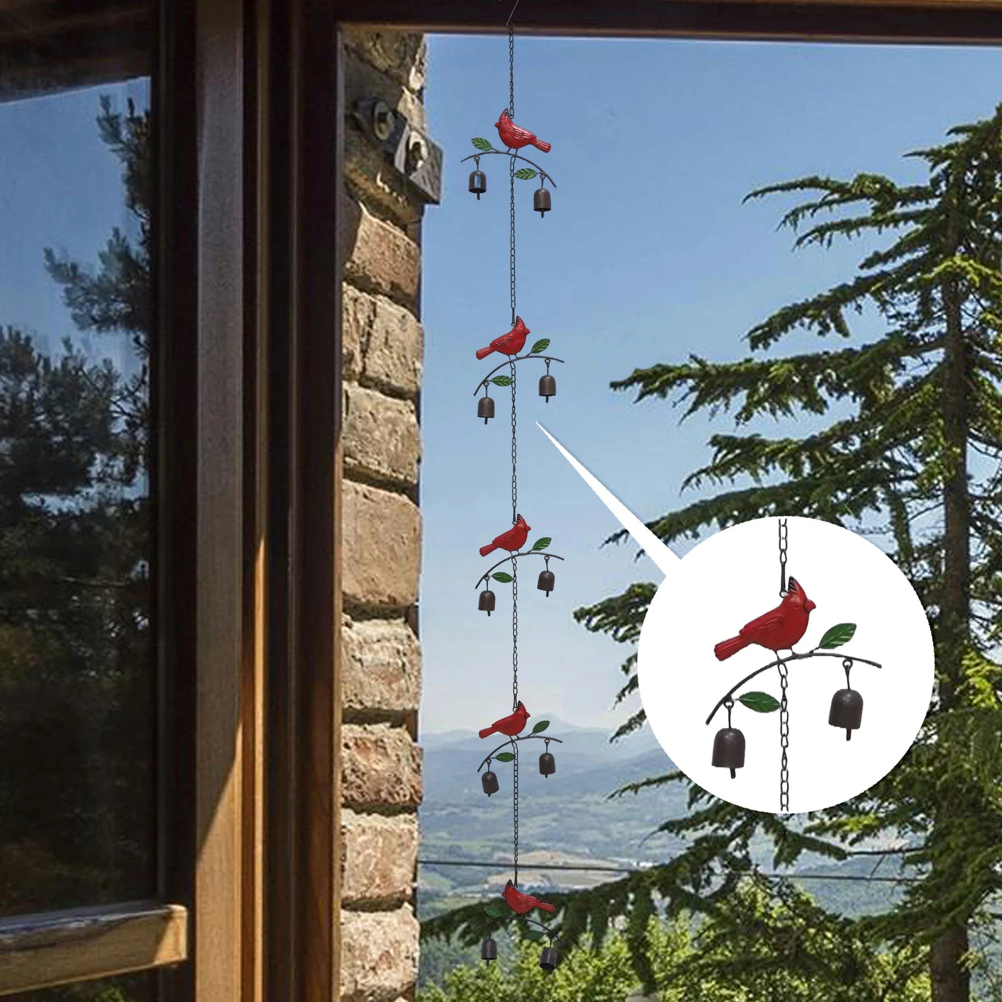 Cardinals and ell rain chime