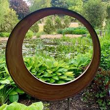 Metal zen circle