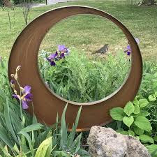 Metal zen circle