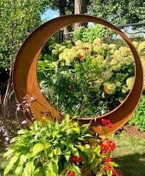 Metal zen circle