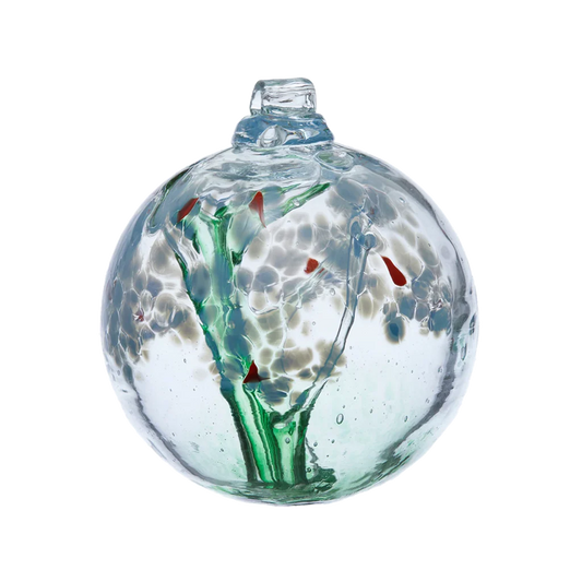 Hand blown glass bal