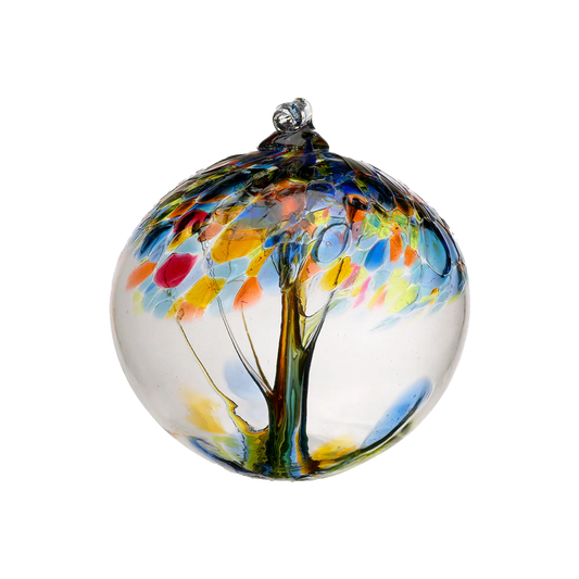 Tree of hope glass orb