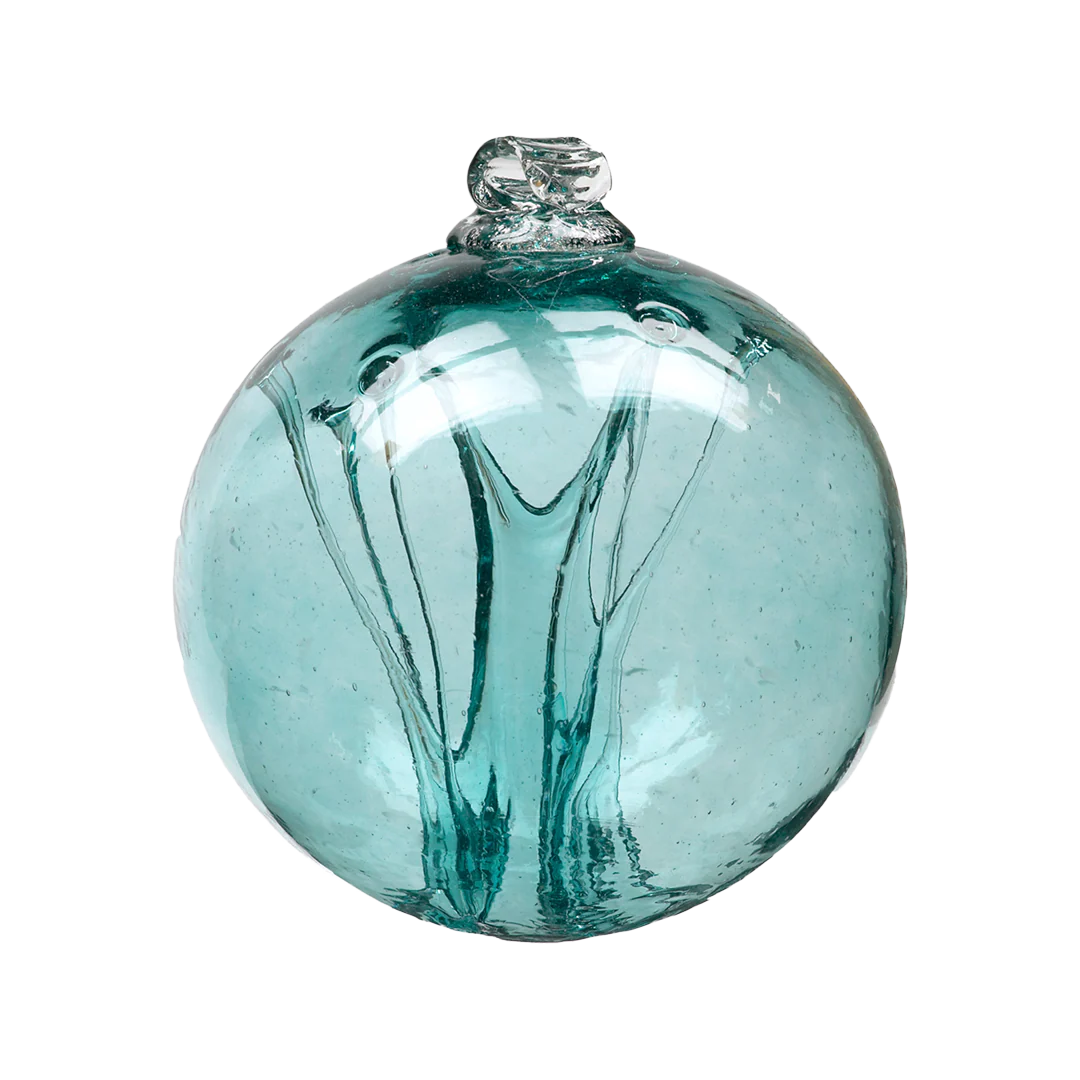 Hand blown glass ball