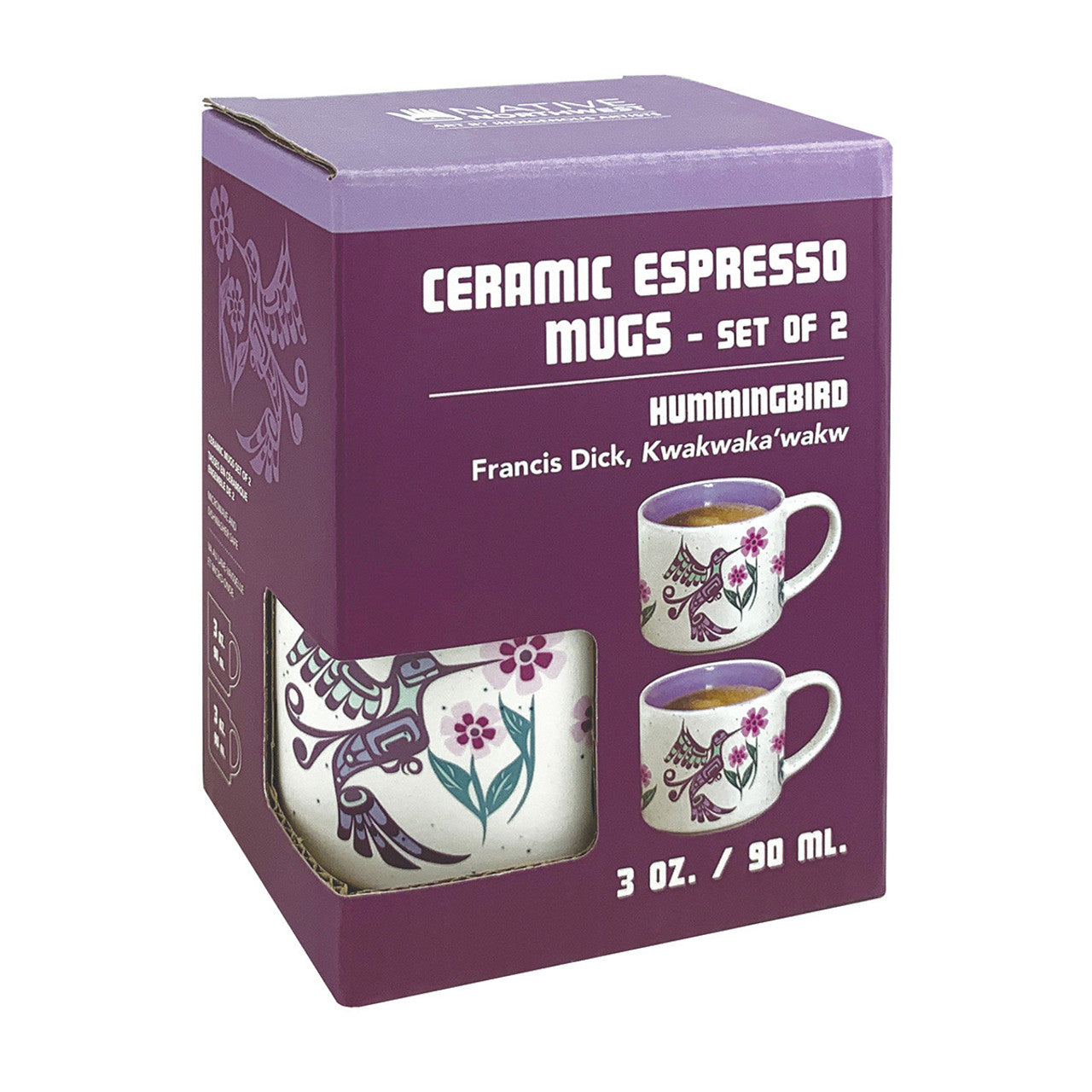 Indigenous espresso mugs