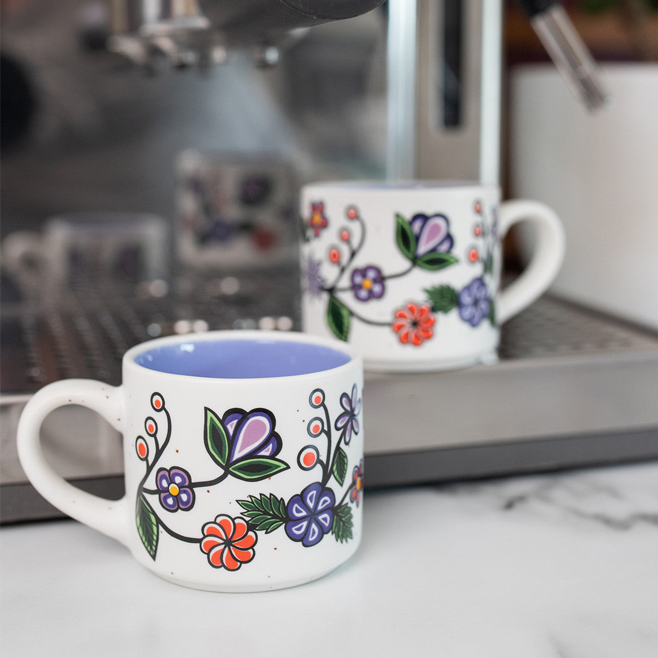 Indigenous espresso mugs