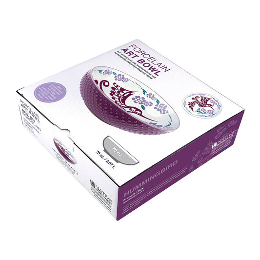 Porcelain Art Serving Bowl - Artist Francis Dick