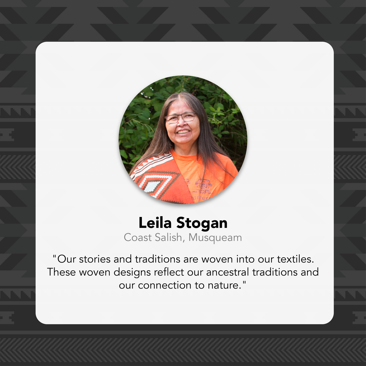 Indigenous coasters