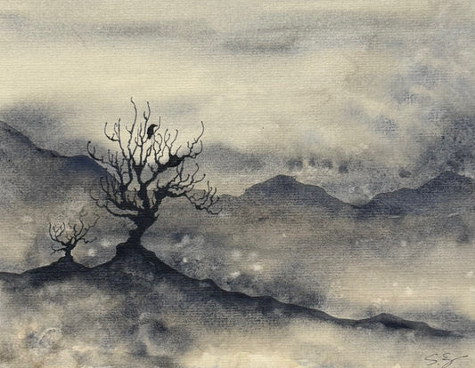 Original watercolour painting by Sue Swartzenburg