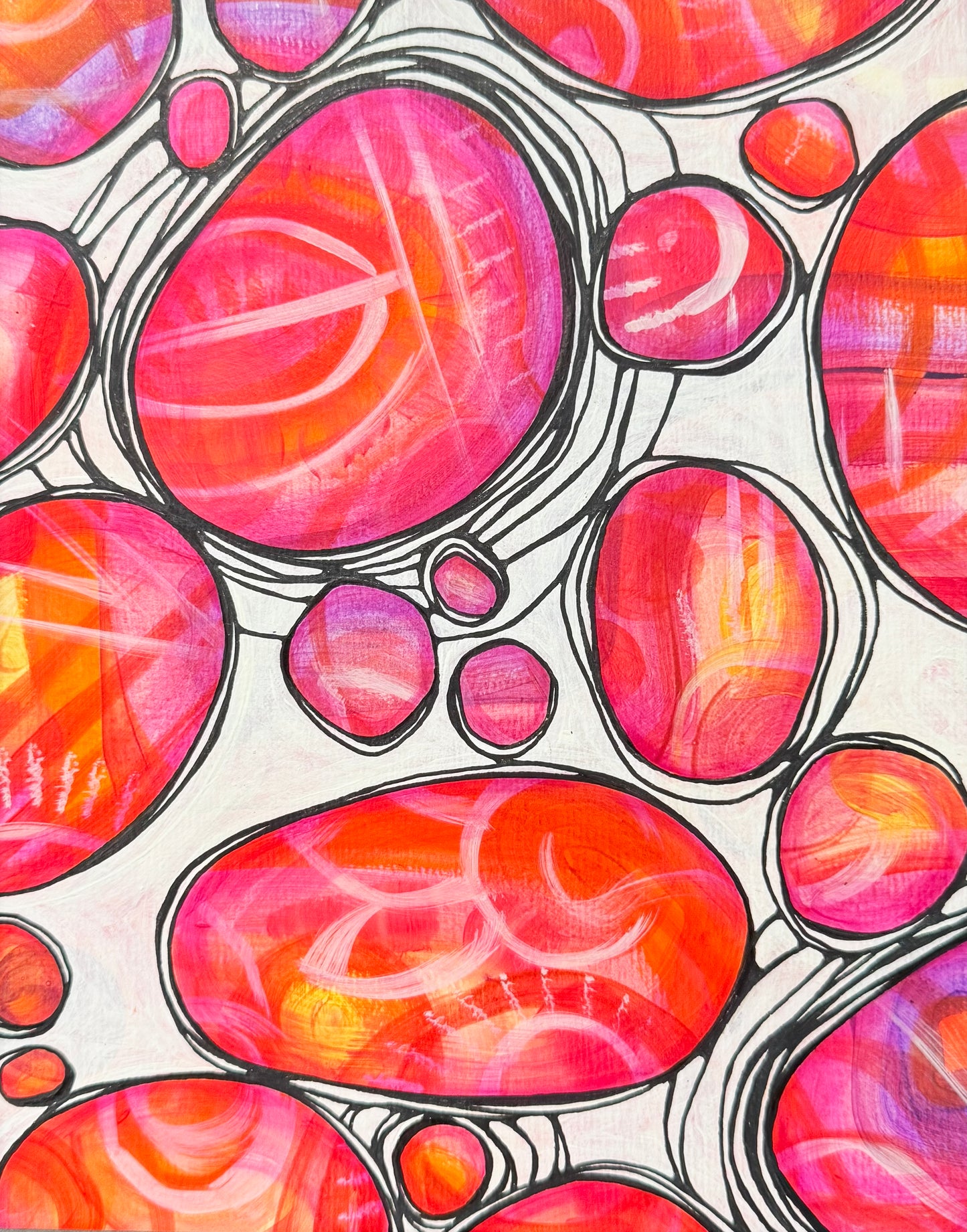 Original acrylic painting by artist Sue Swartzenburg