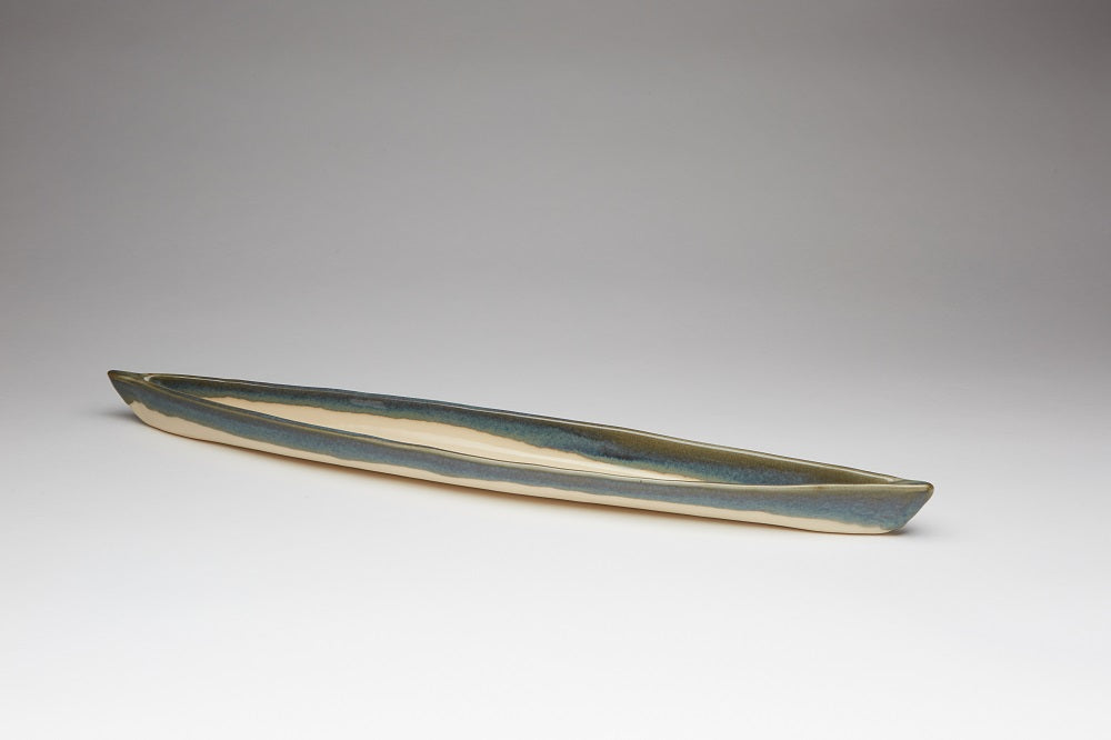 Kayak Appetizer Server - Canadian Made Pottery