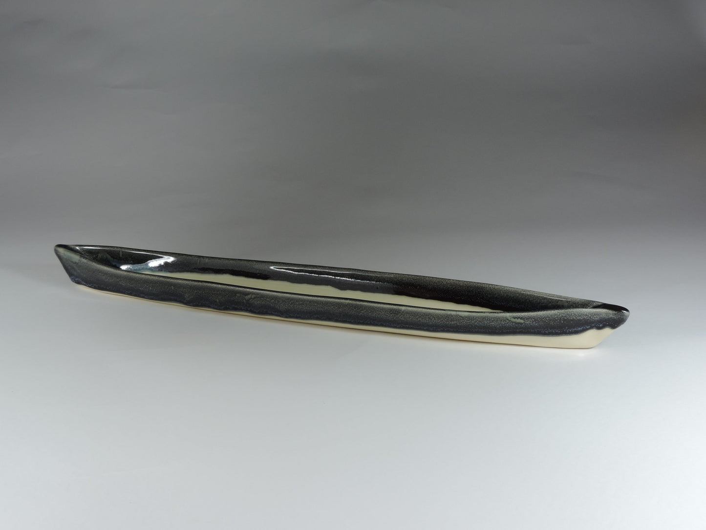 Kayak Appetizer Server - Canadian Made Pottery