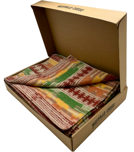 Throw blanket prairie grass