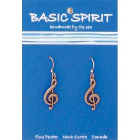 Pewter earrings
