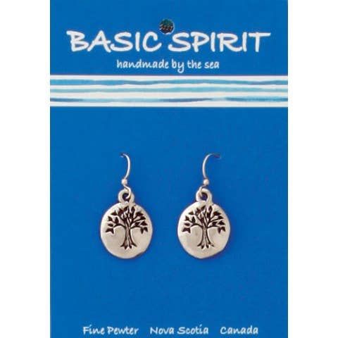 Pewter earrings