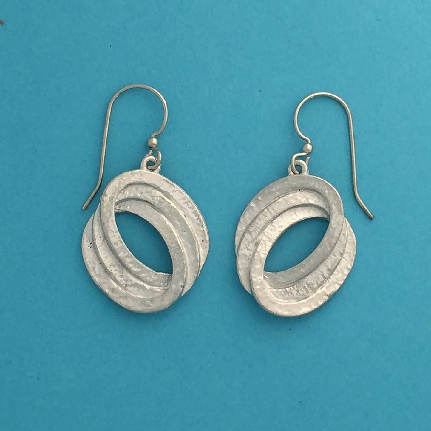 Pewter earrings