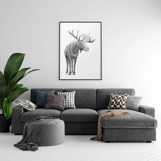 Moose print