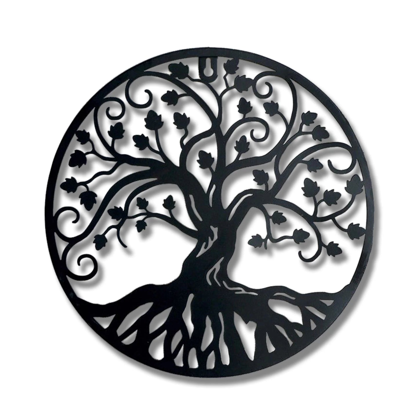 Metal tree of life wall decor