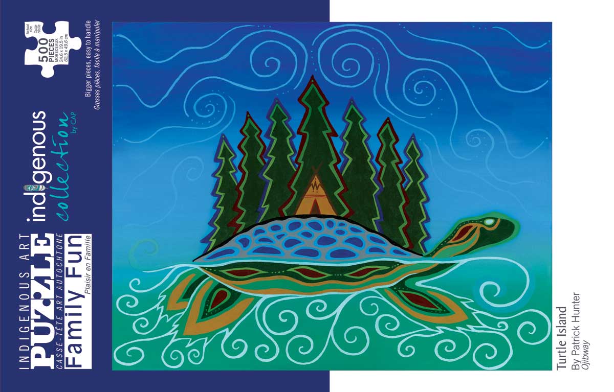 Turtle Island - Artist Patrick Hunter