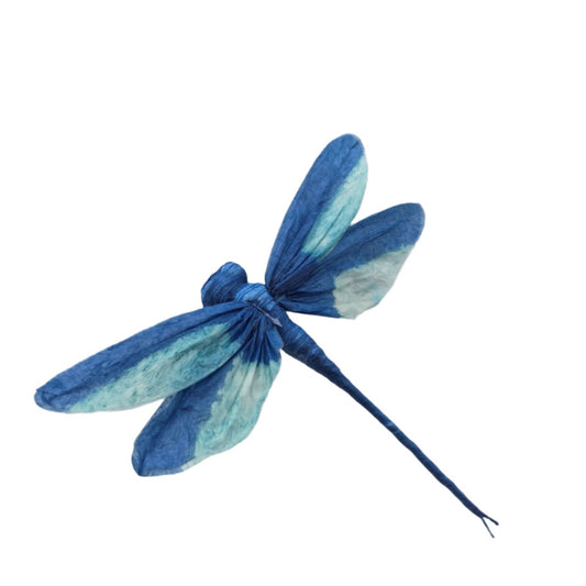 Blue Paper Dragonfly