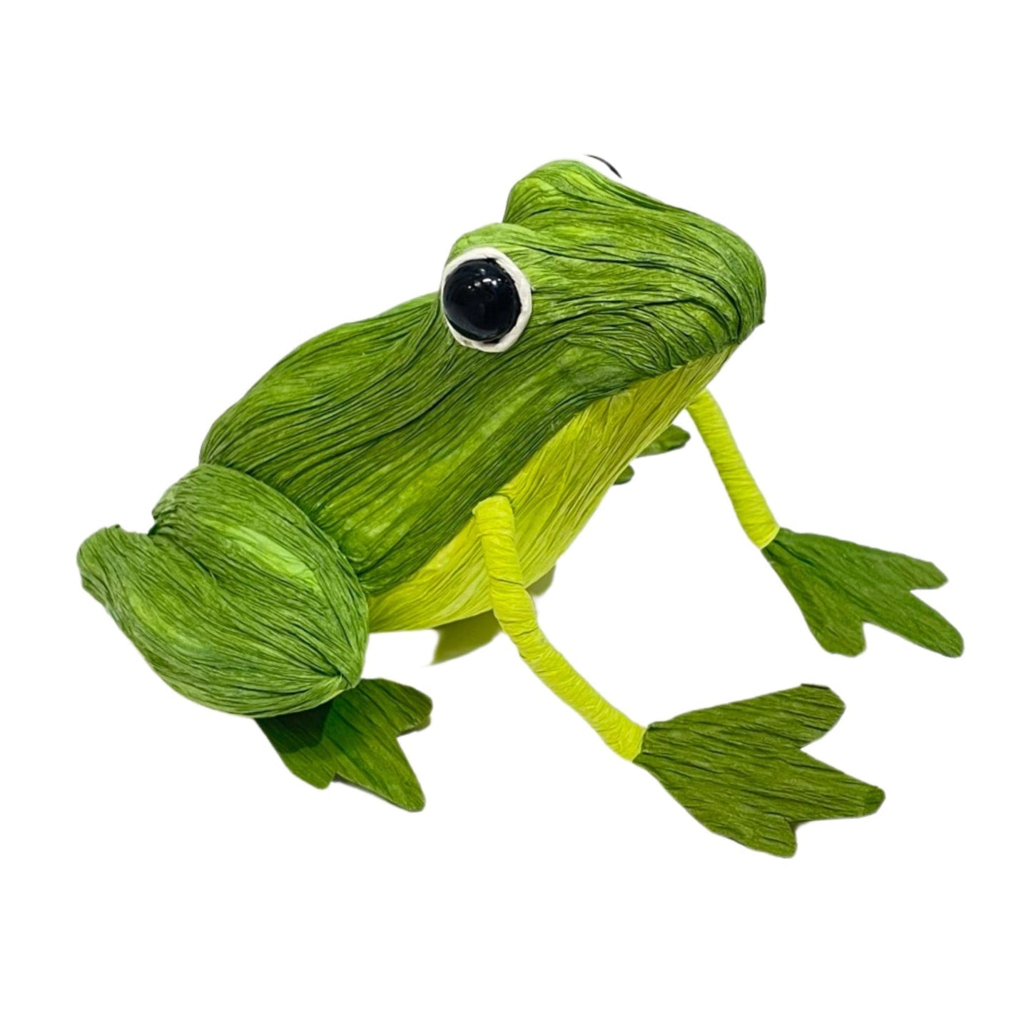 Crepe Paper Frog