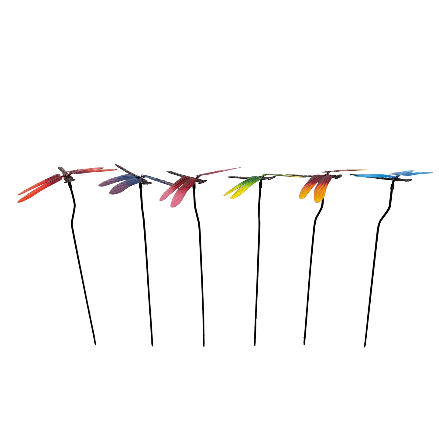 Assorted Dragonfly Garden Stakes