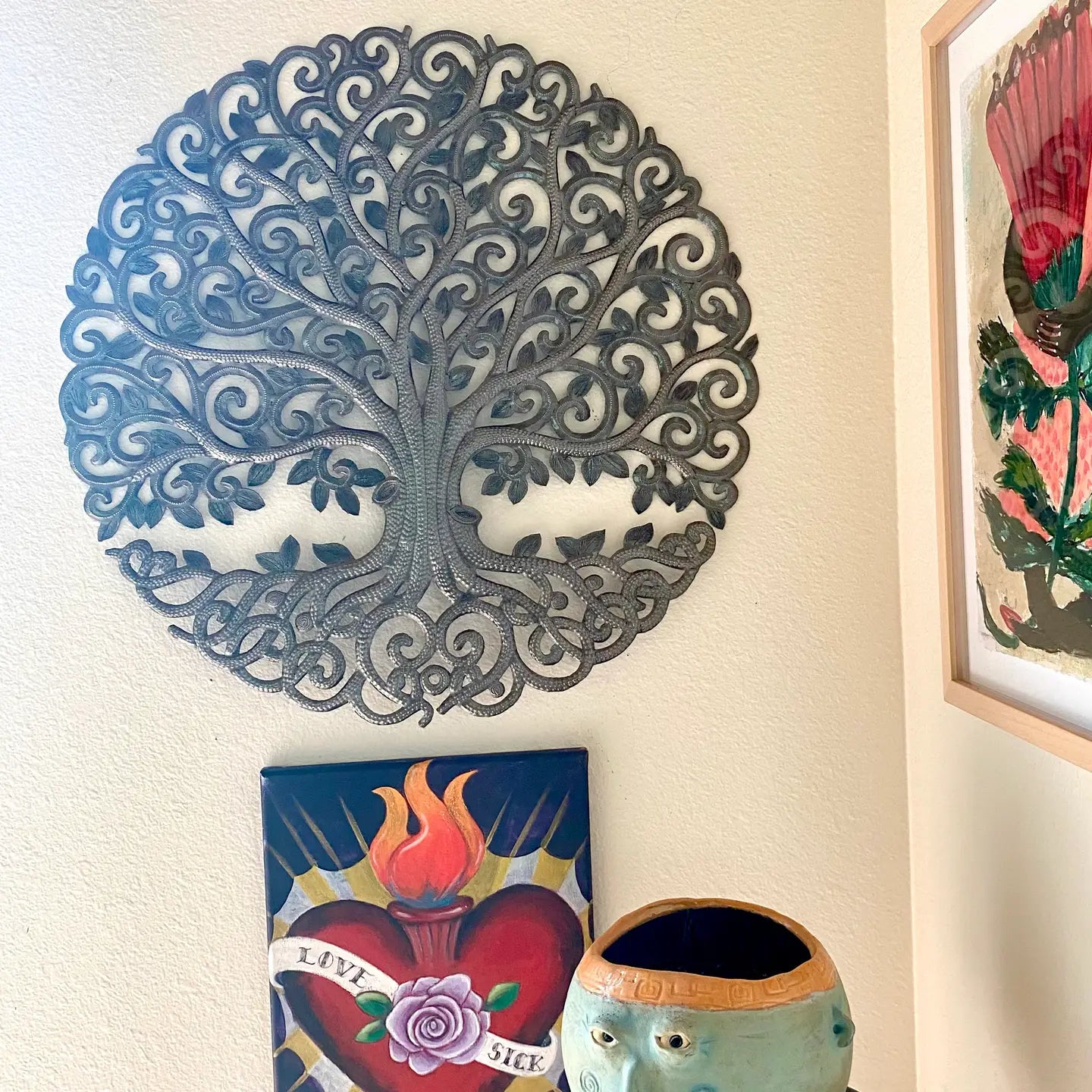 Haitian metal art