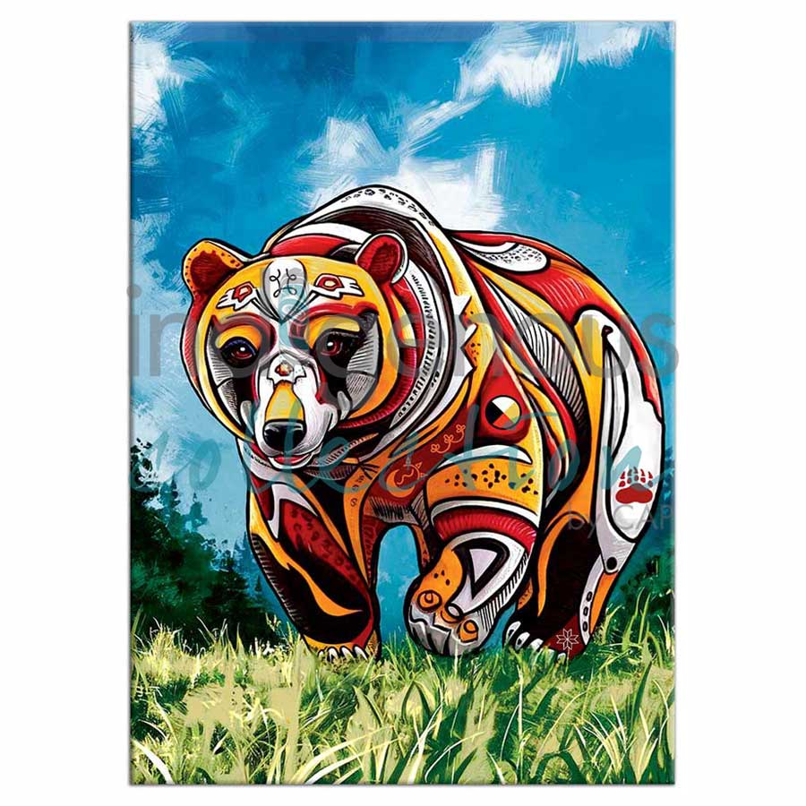 Matted and framed art card
