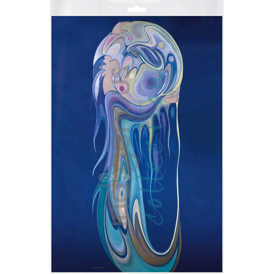 The Spiritual Messenger – Framed Indigenous Art Print by Maxine Noel | Hamiltons of Pelham