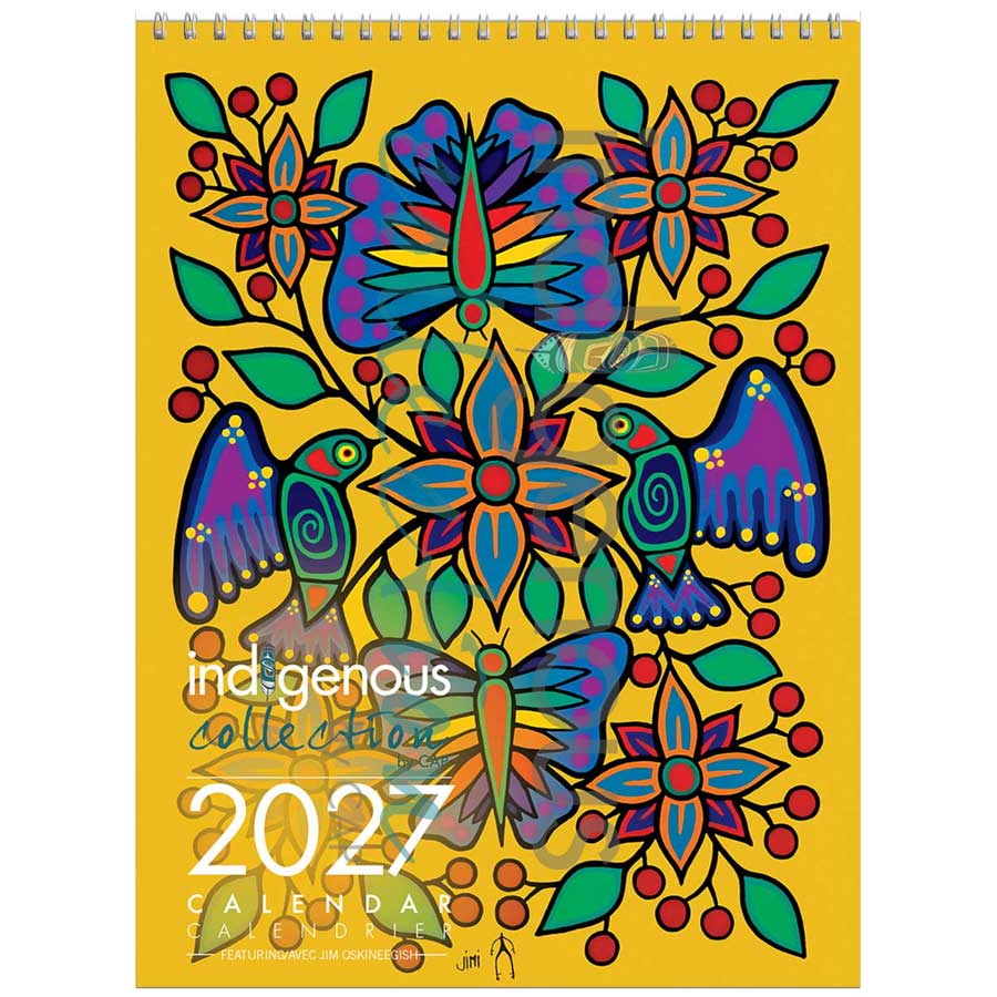Jim Oskineegish wall calendar