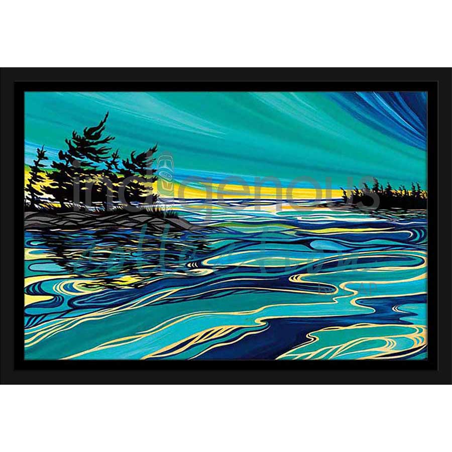 In life’s chaos find your calm art print by Shawna Boulette Grapentine