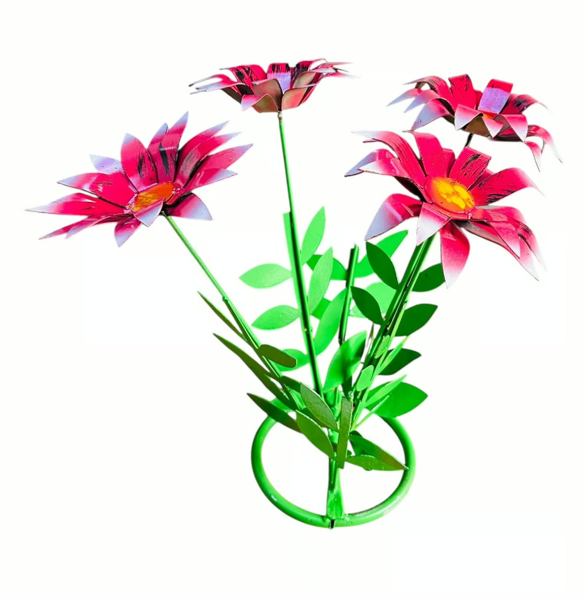 Flower Bush - Made in Mexico From Recycled Metal