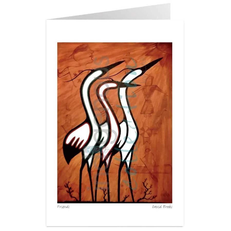Friends Art Card - Artist David Brooks