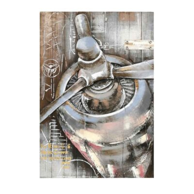 3d propeller wall art