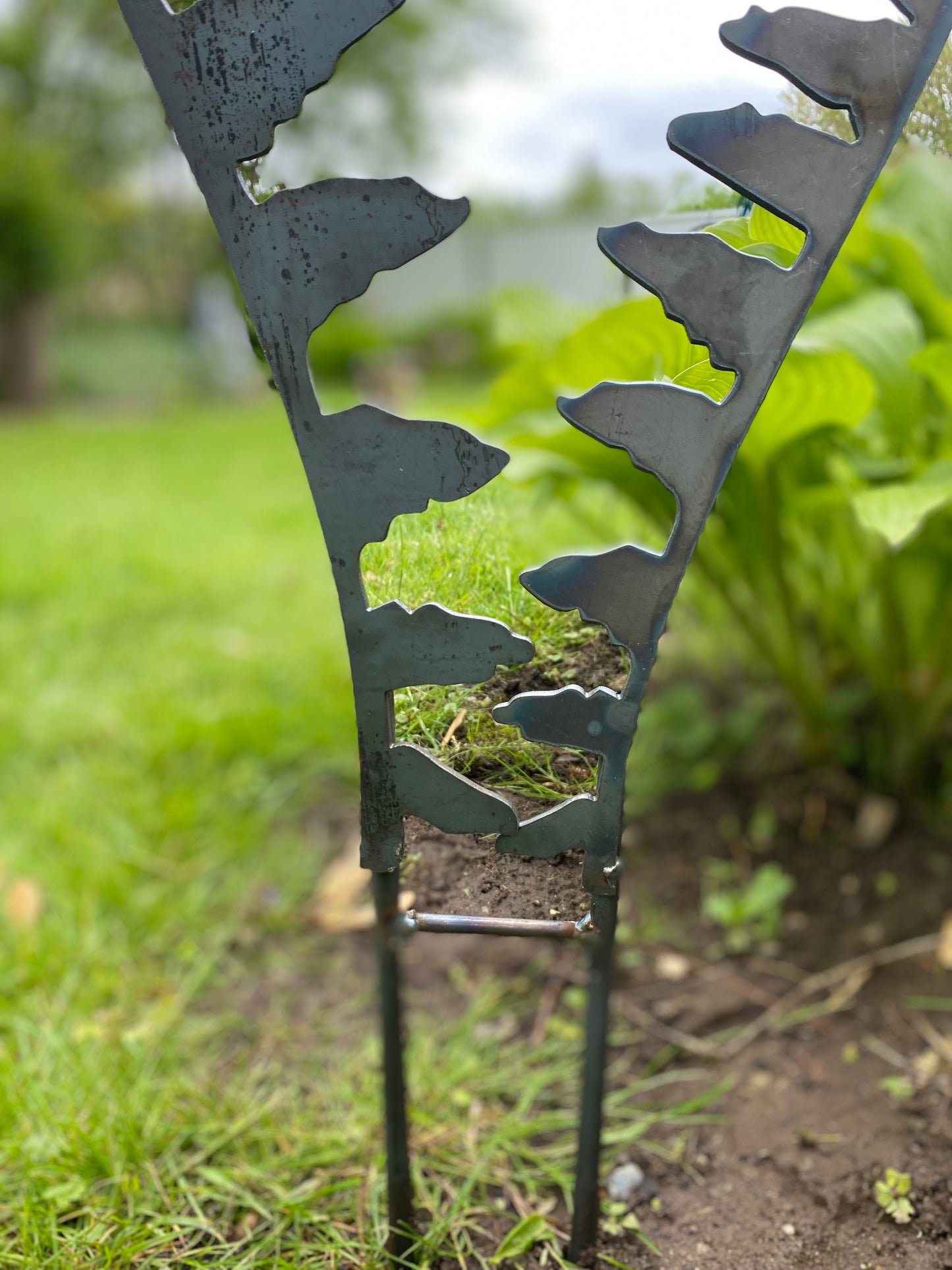 Metal Fiddlehead