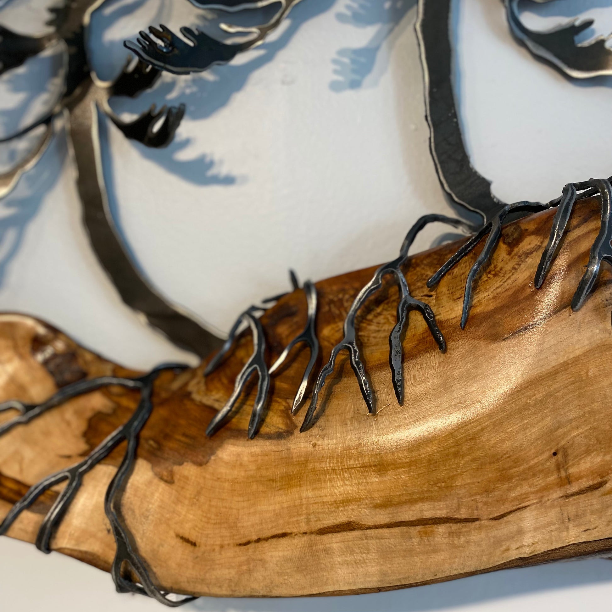 Cathy Mark Wind Swept Tree Wall Hanging on Maple
