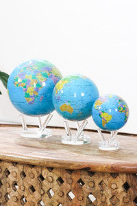 Mova Globe - Blue Political Map 8.5" - BOE