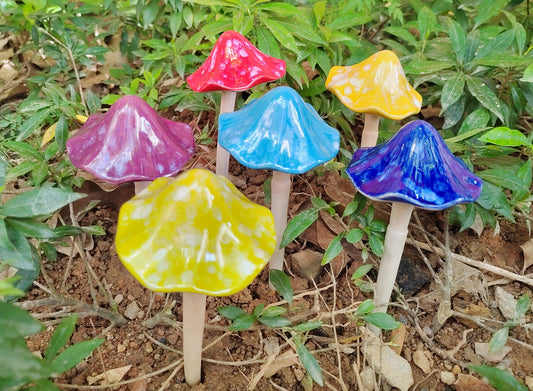 ceramic mushroom