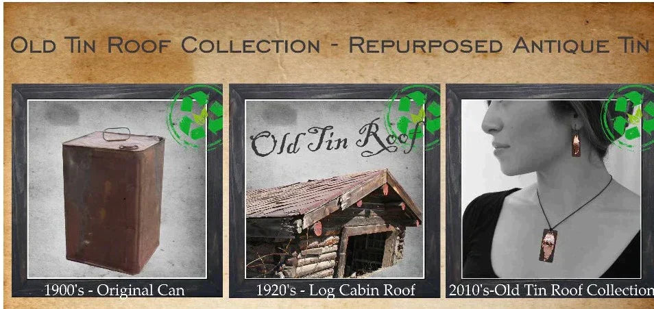 Old Tin Roof Tillie's Heart Earrings