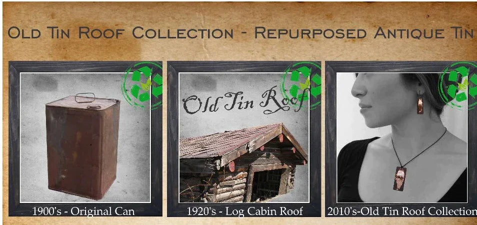 Old Tin Roof Jean Necklace