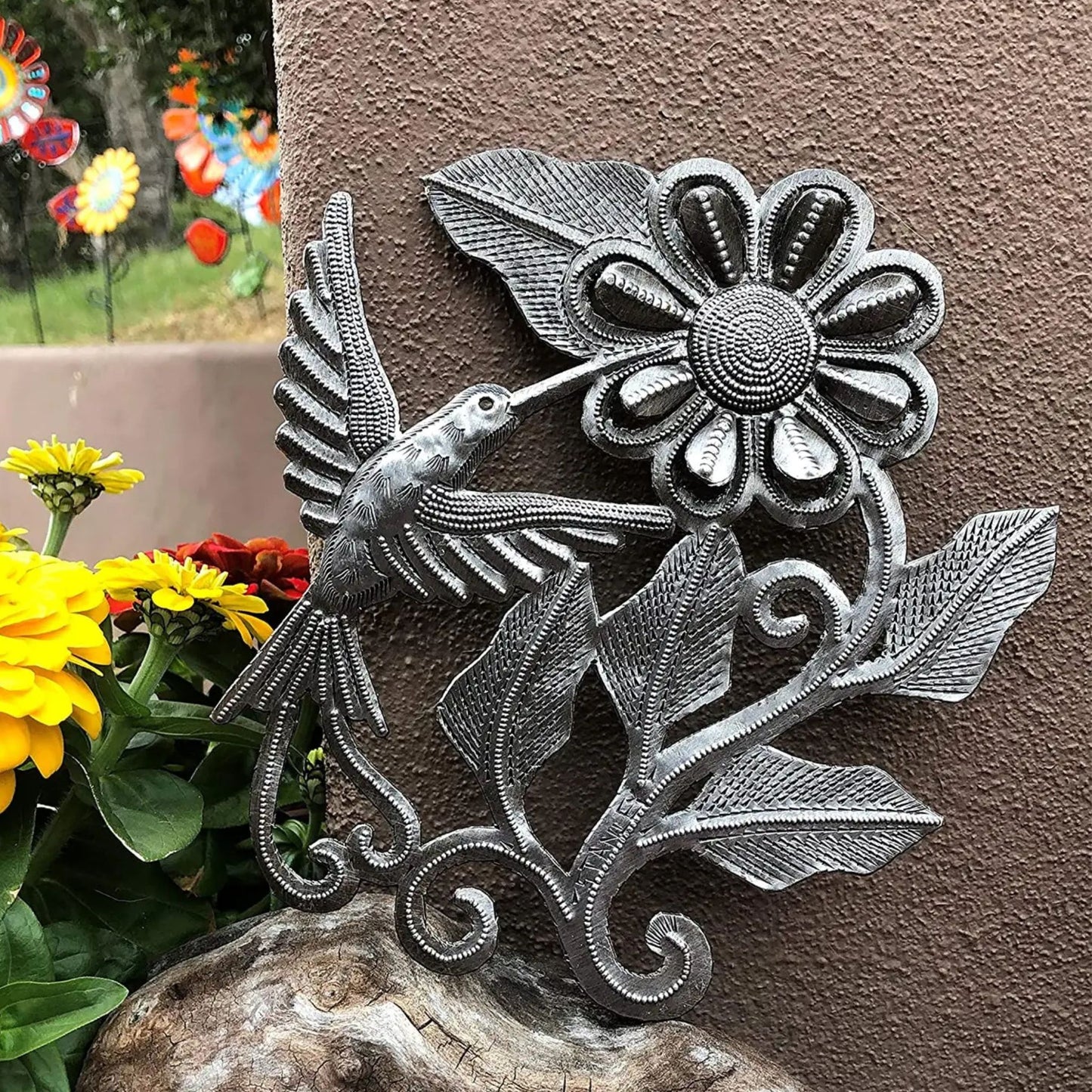 Haitian metal wall decor