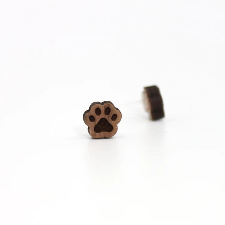 Paw Print Earrings