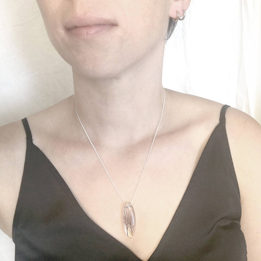 Oval City Tree Necklace