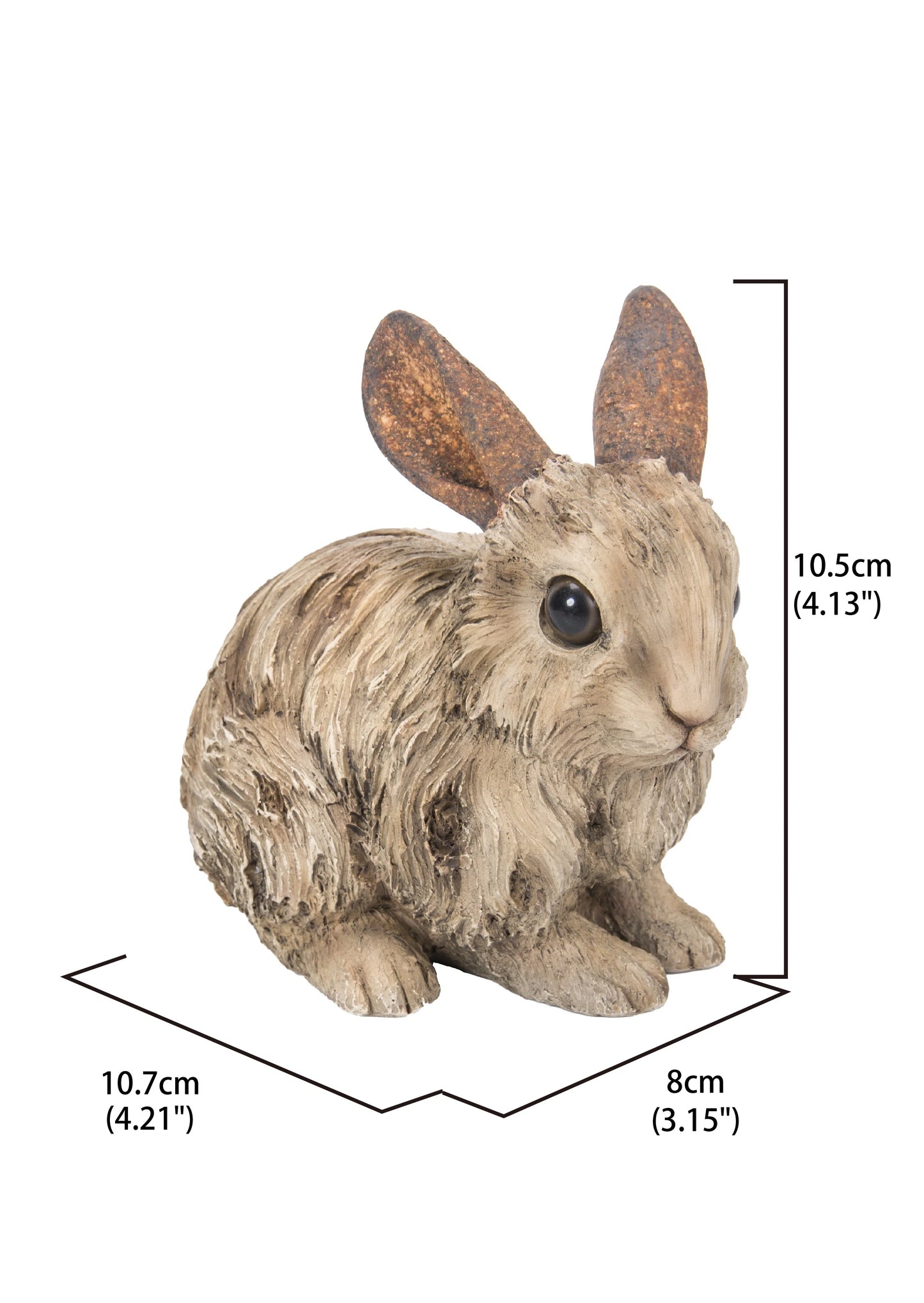 Driftwood Rabbit Garden Ornament