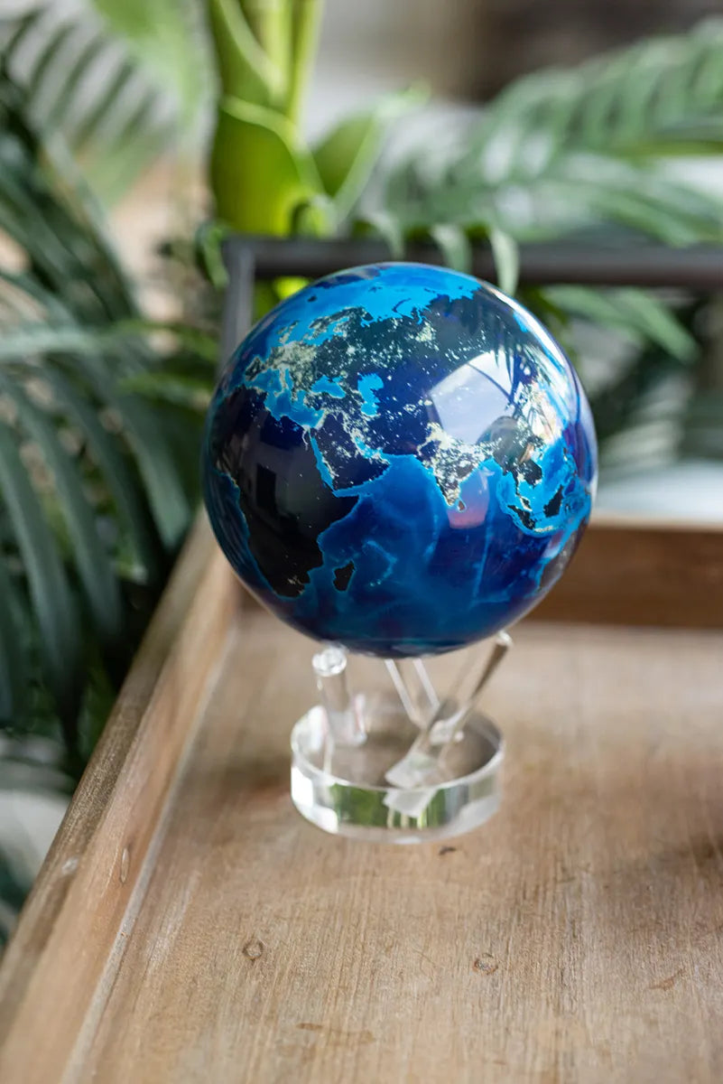 EARTH AT NIGHT GLOBE "New"