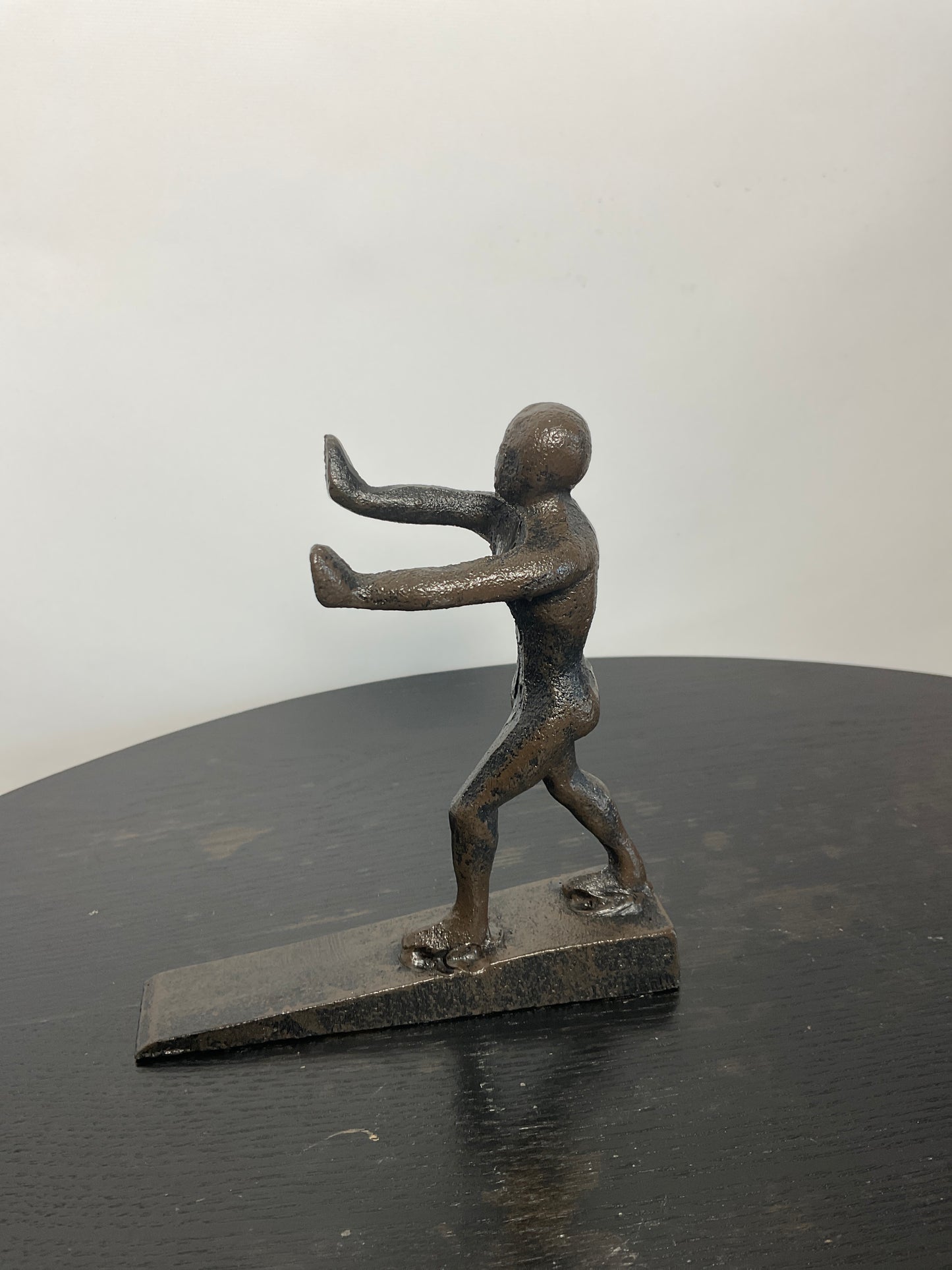 Cast Iron Man Door Stopper