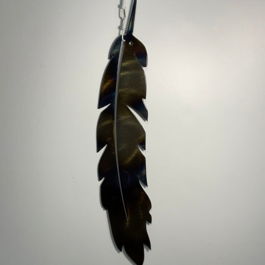 metal feather