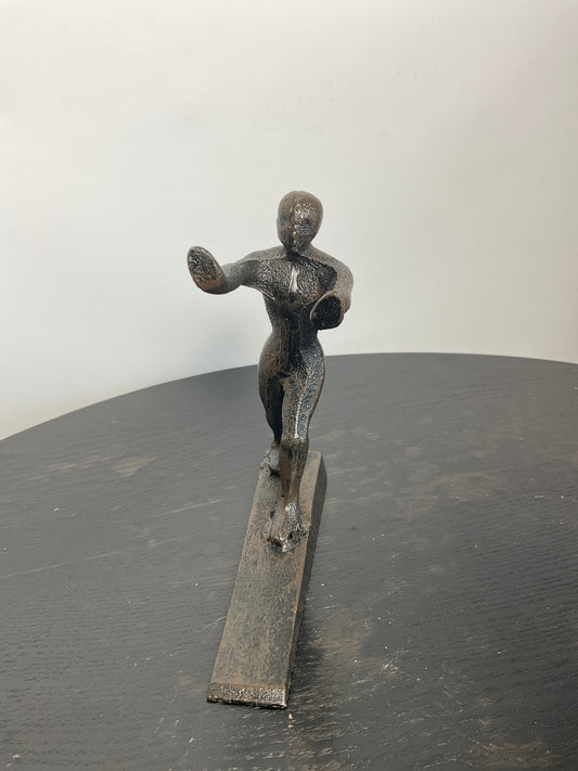 Cast Iron Man Door Stopper
