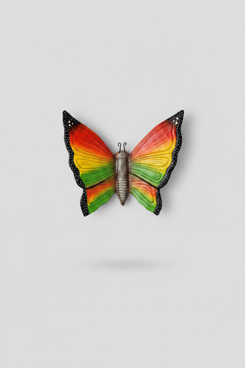 Ceramic butterfly made in Mexico