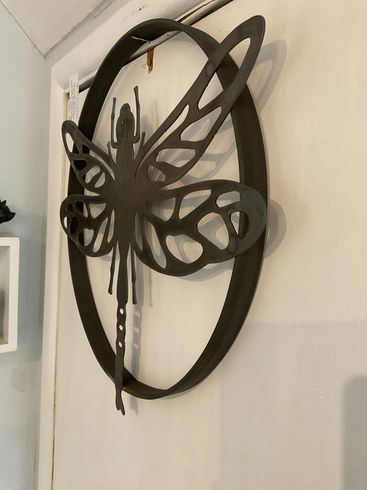 Metal wall decor