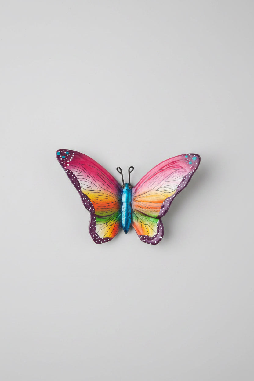 Ceramic butterfly made in Mexico